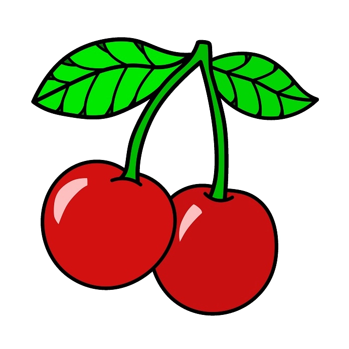Cách vẽ cây cherry