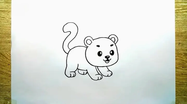 Cách Vẽ Con Hổ