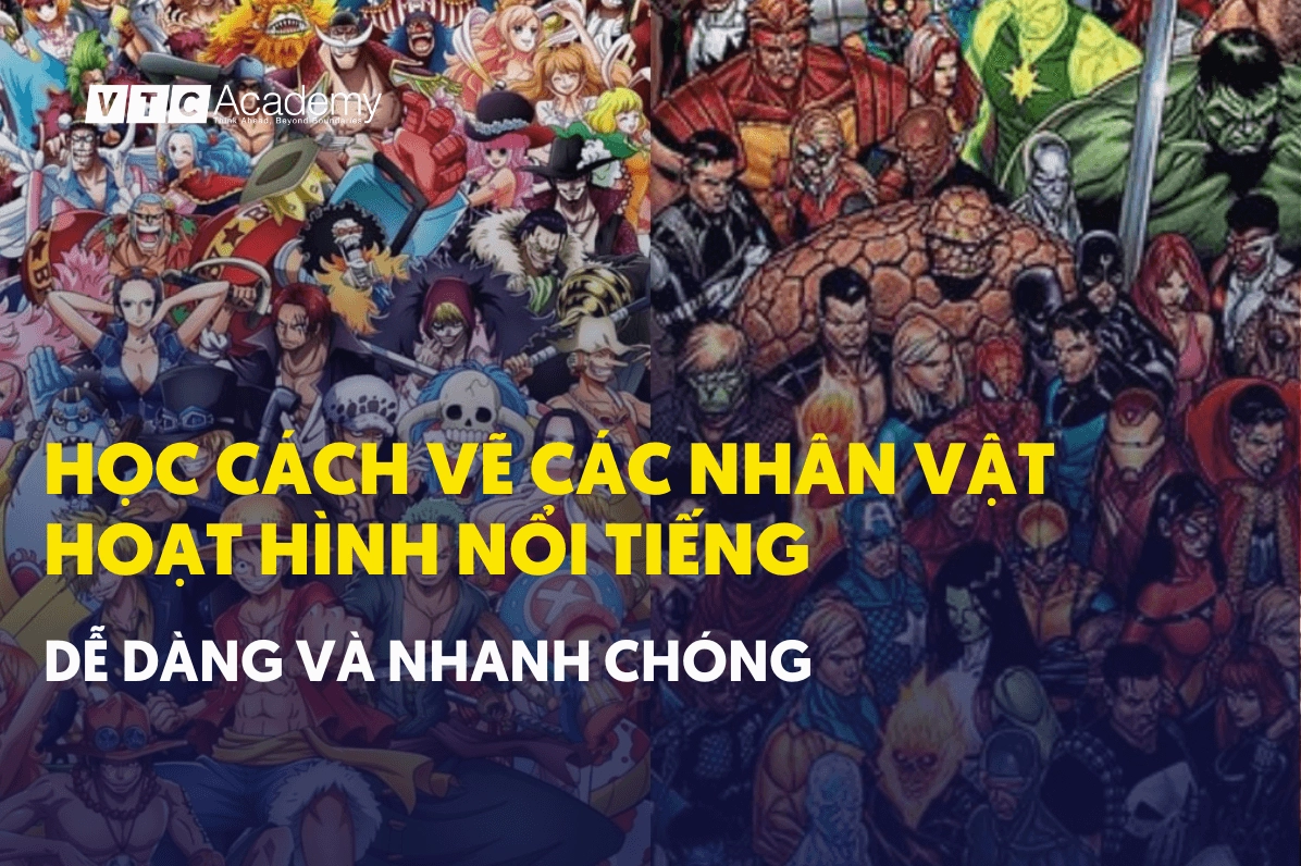Cách vẽ nhân vật hoạt hình