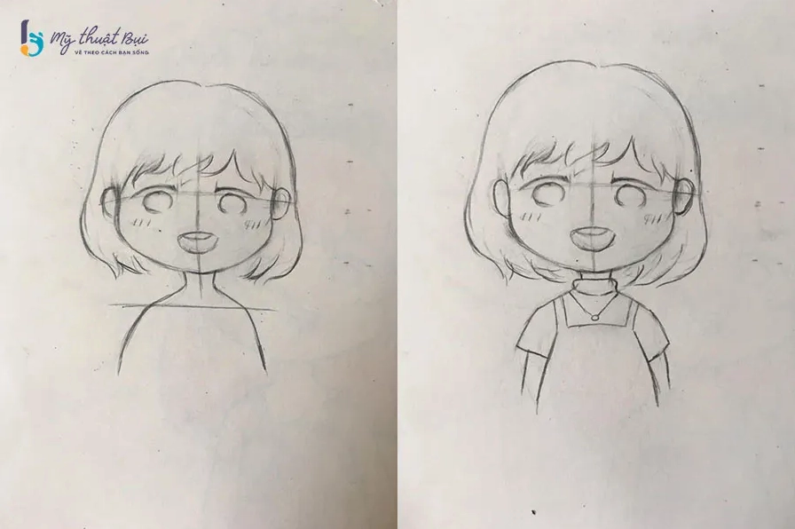 Hoàn thiện dáng người và trang phục cho chibi nữ
