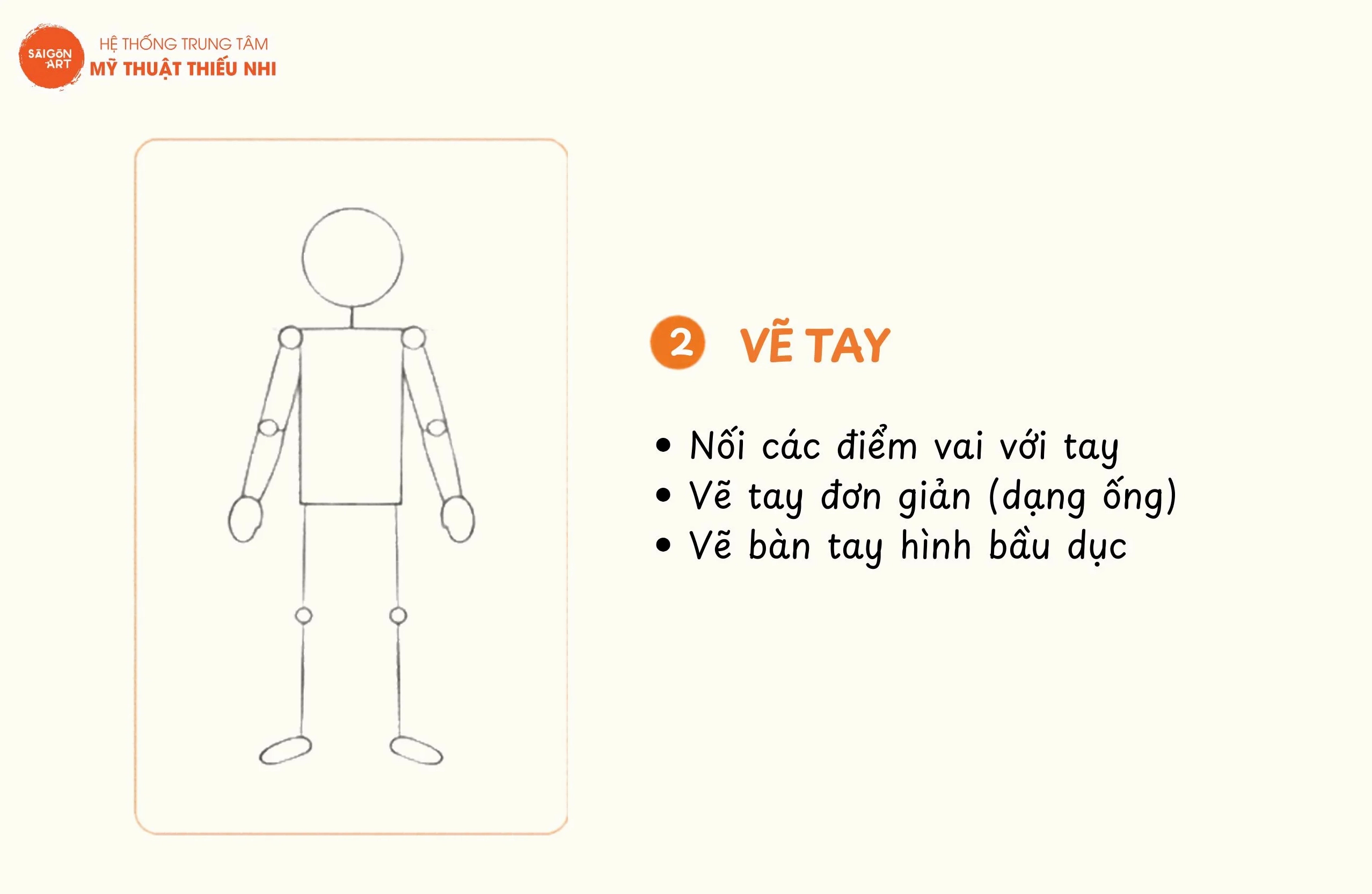 Nối các đường nét và tạo khối cho cách vẽ người siêu đơn giản