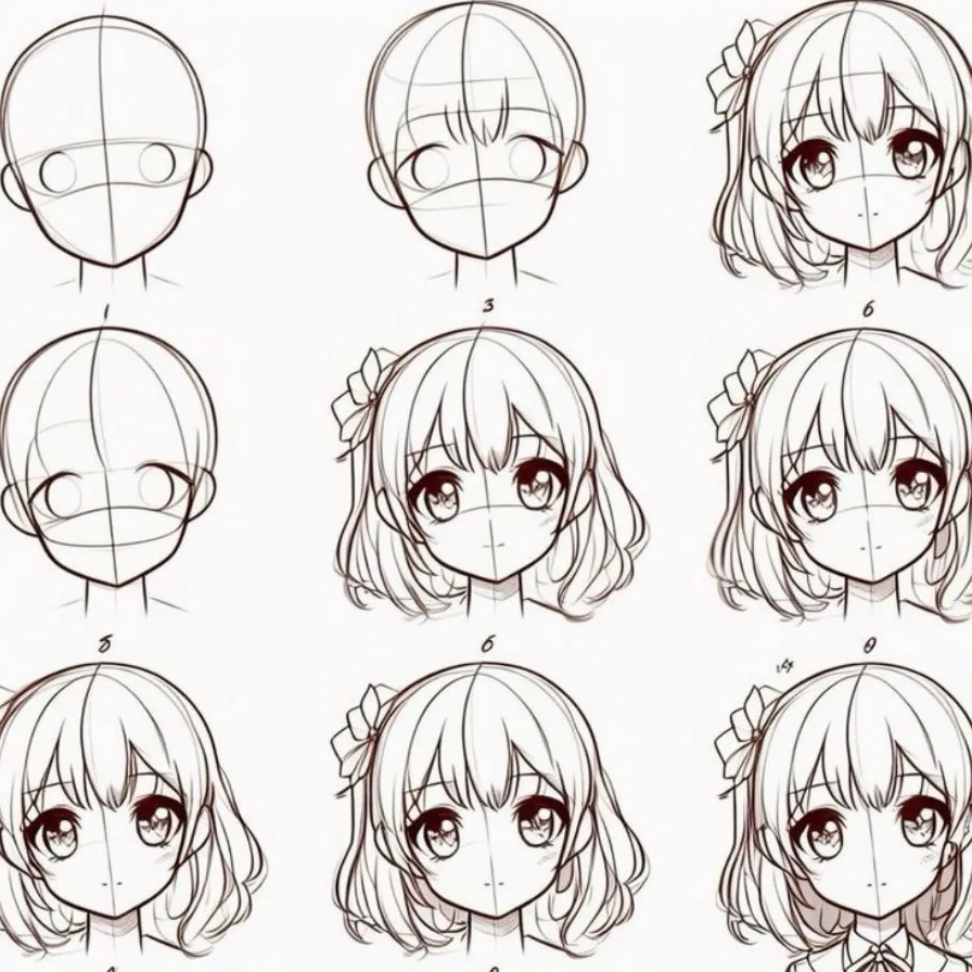 Tham khảo các kiểu tóc anime đa dạng