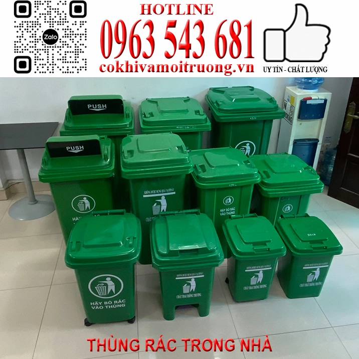 Thùng rác trong nhà