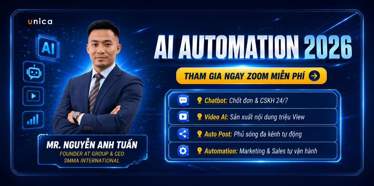 ỨNG DỤNG AI TỰ ĐỘNG HÓA KINH DOANH & BÙNG NỔ DOANH SỐ