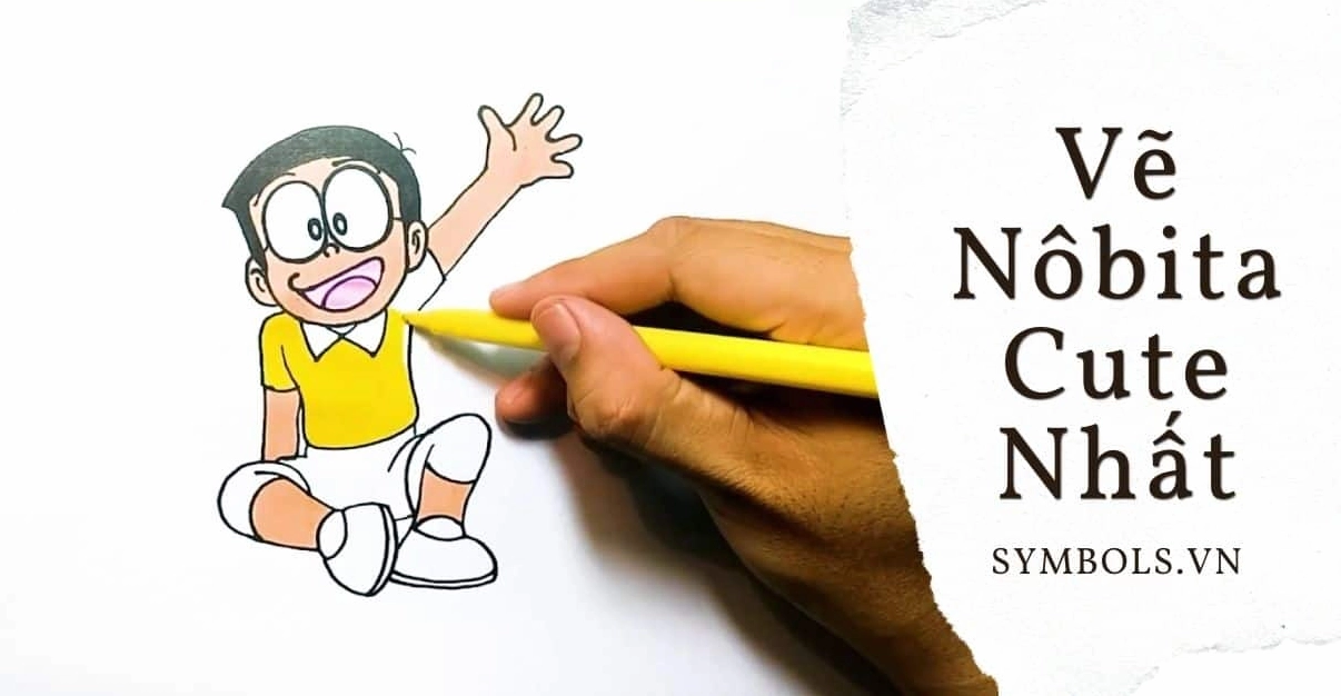 Vẽ Nobita phiên bản Cute