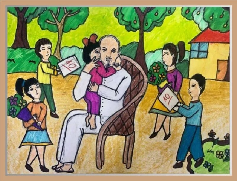 Vẽ trang phục Bác Hồ