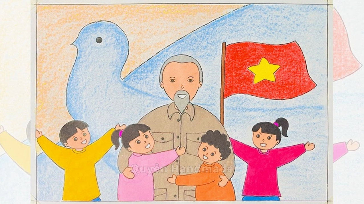 Ý nghĩa của vẽ tranh Bác Hồ với thiếu nhi